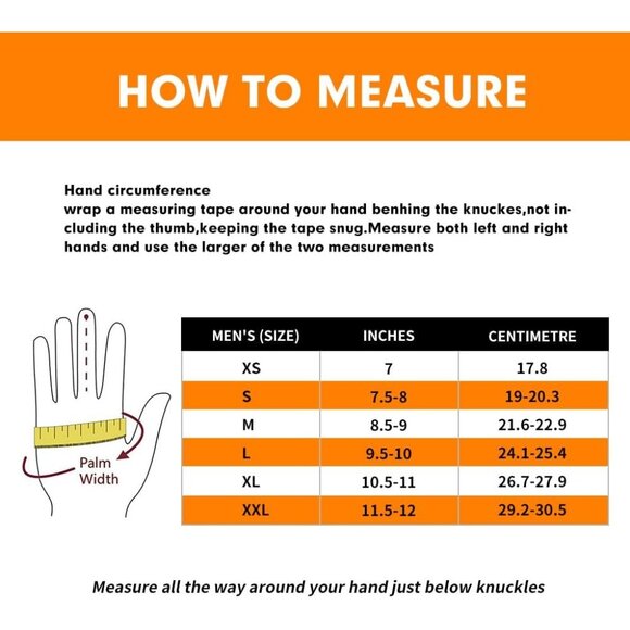 Men's Camel Winter Cold Air Shearling Sheepskin Leather Gloves With Fur Lined - Picture 7 of 7